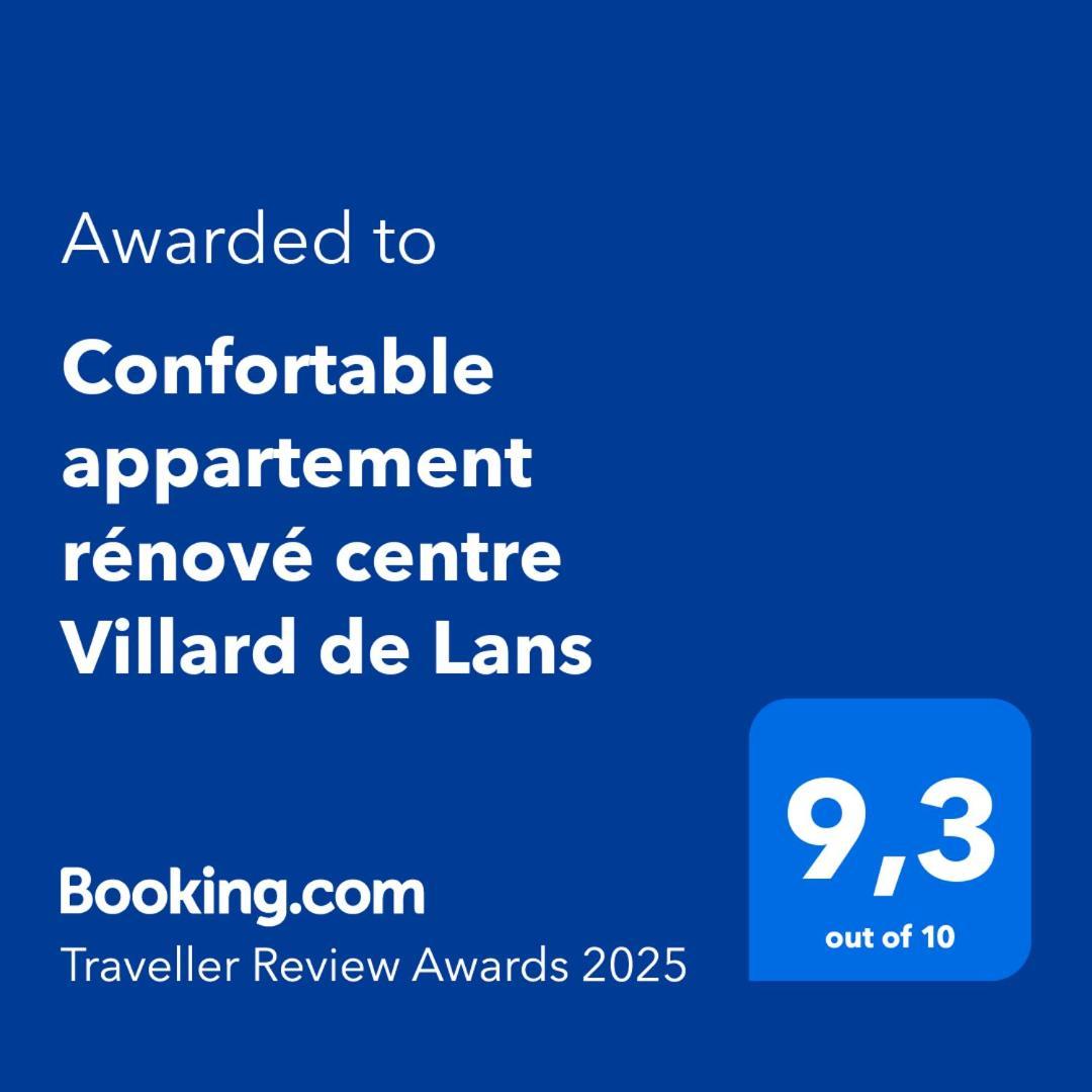 Confortable Appartement Renove Centre Villard De Lans Esterno foto